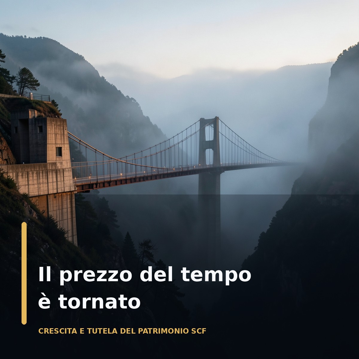 Il prezzo del tempo è tornato